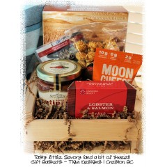 Gourmet Savory & a little Sweet Snack Basket
